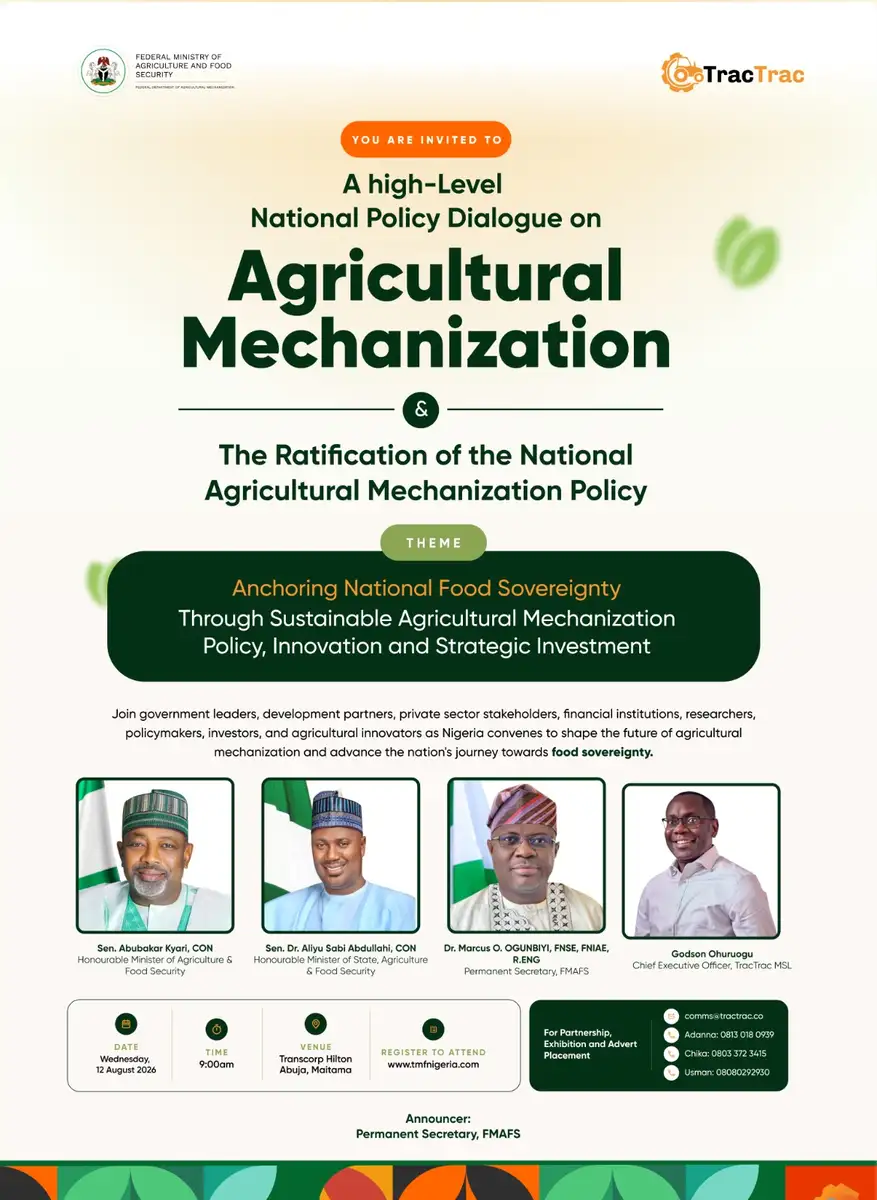 High-level policy dialogue flier